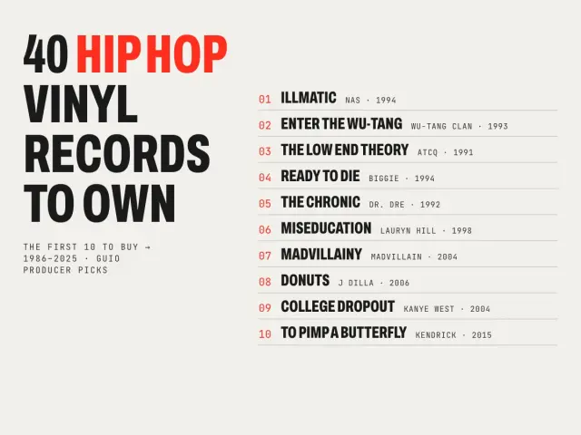 The 40 best hip hop vinyl records to own, from Paid in Full to GNX