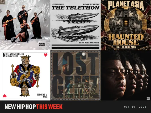This week’s new hip hop covers