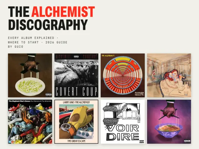The Alchemist album covers