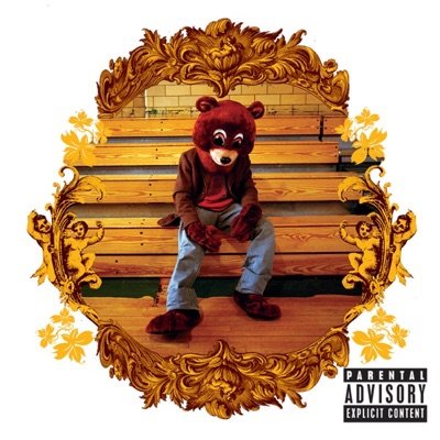 The College Dropout album cover by Kanye West
