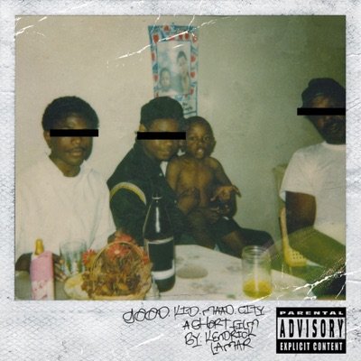 good kid, m.A.A.d city album cover by Kendrick Lamar